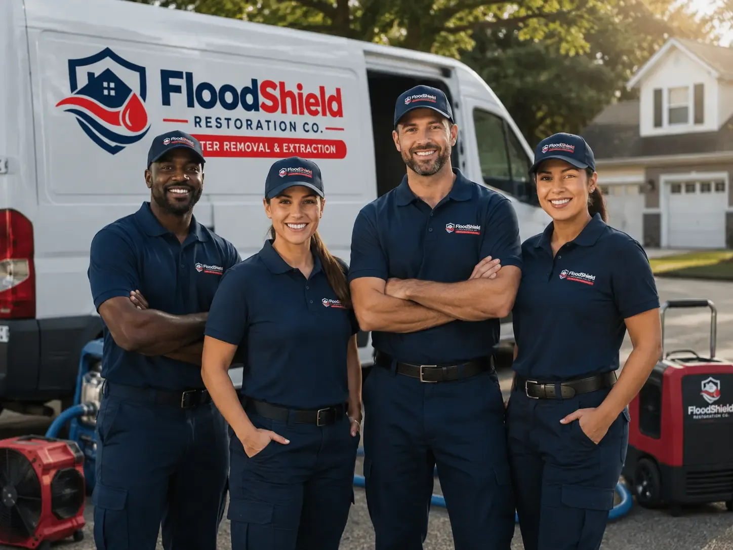 Flood Damage Restoration company in Raymond, SD